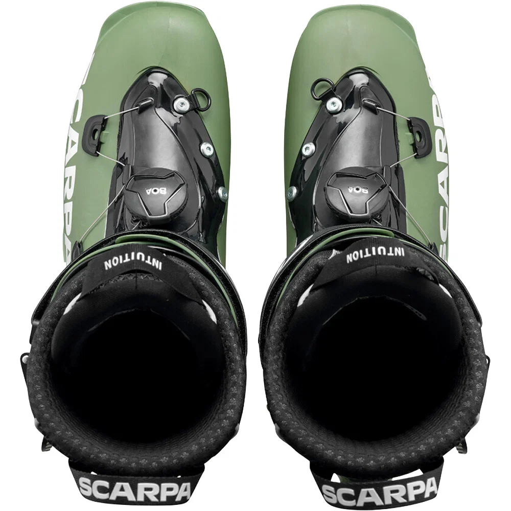 Foto 5 van Scarpa F1 SE toerskischoenen heren olijfgroen