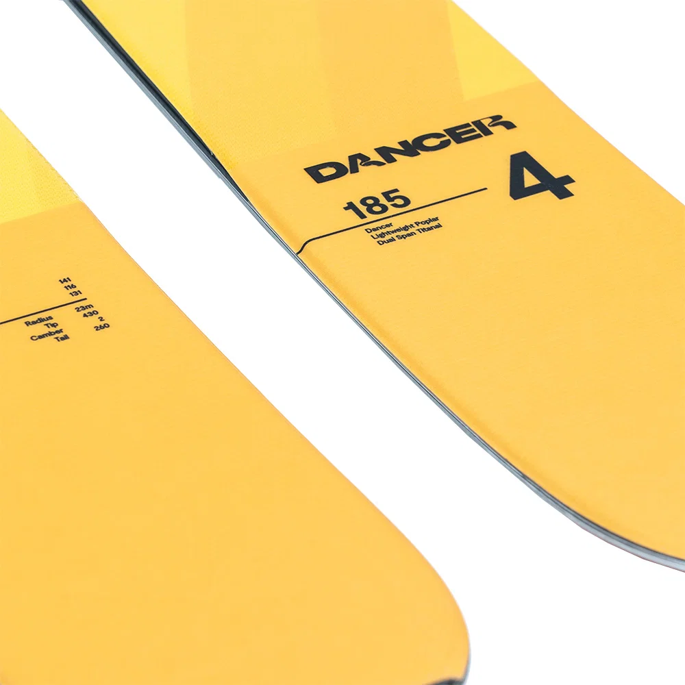 Foto 5 van Faction Dancer 4 Freeski geel, collectie 2025/2026