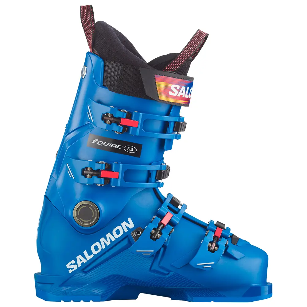 Salomon Equipe 65 Race Blue White Equipe Red skischoenen