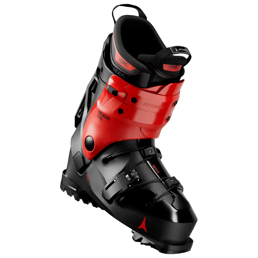 Foto 4 van Atomic Nexus 110 Black Red skischoenen voor heren