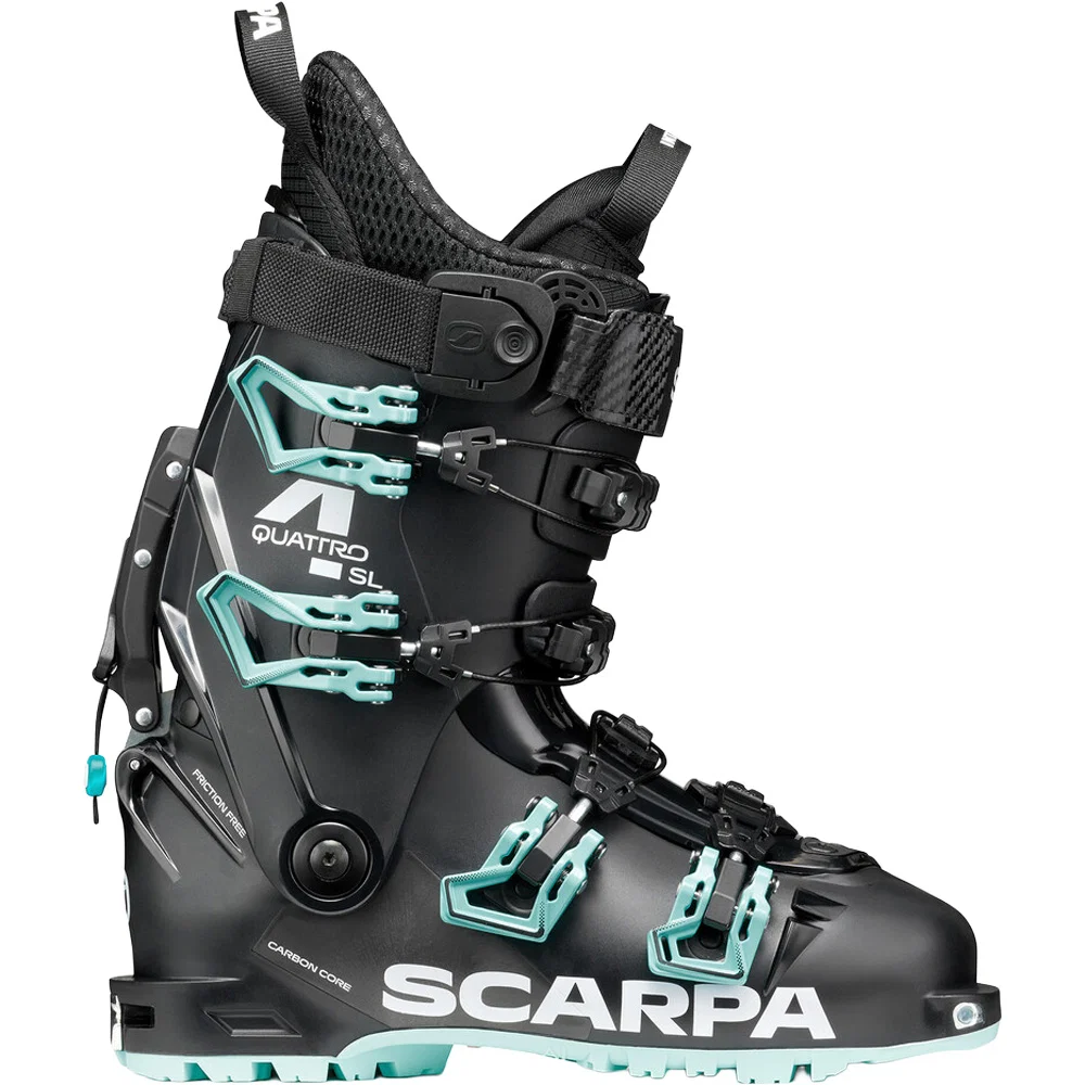 Scarpa 4-Quattro SL WMN Hybrid Freetouring skischoenen dames black lagoon