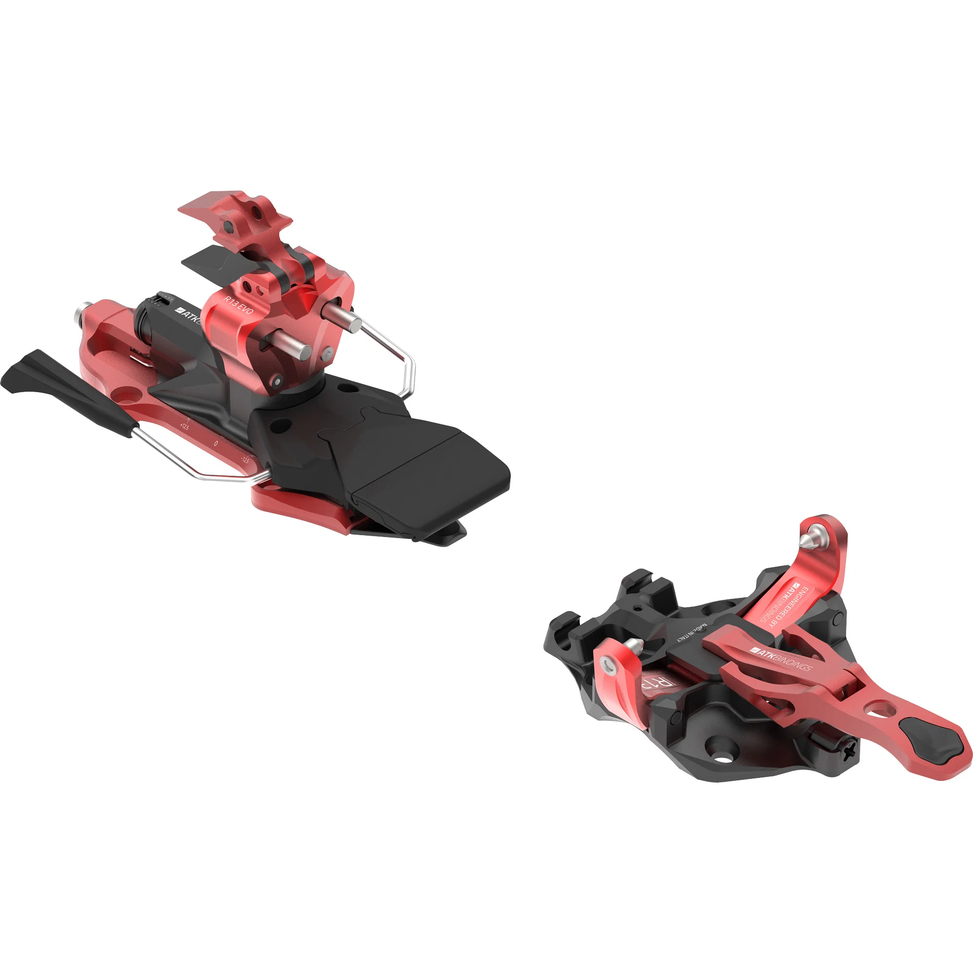 ATK Raider 13 EVO toerskibinding met 91 mm stopper, rood