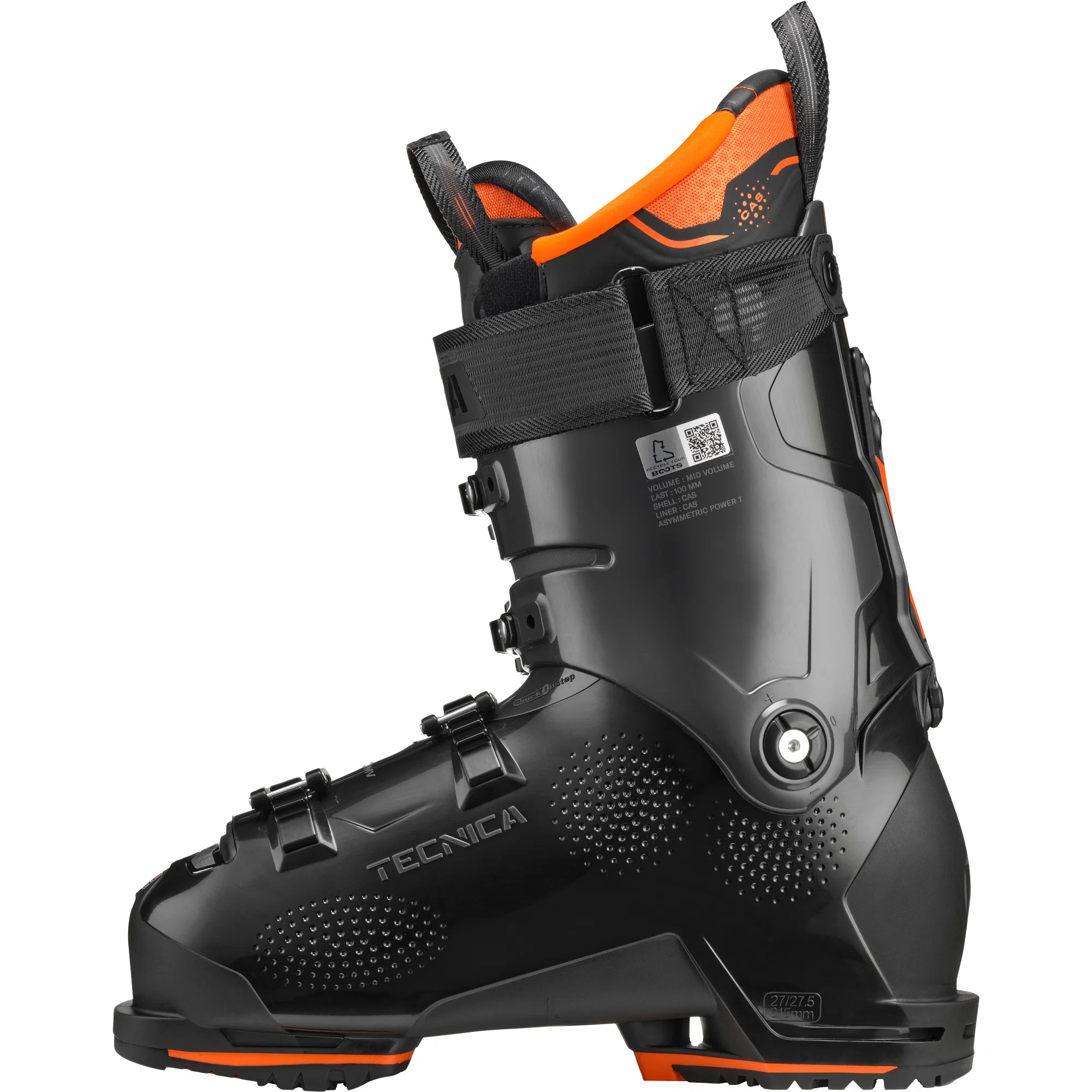 Foto 3 van Tecnica Mach1 MV 120 TD GripWalk Alpin skischoenen heren zwart