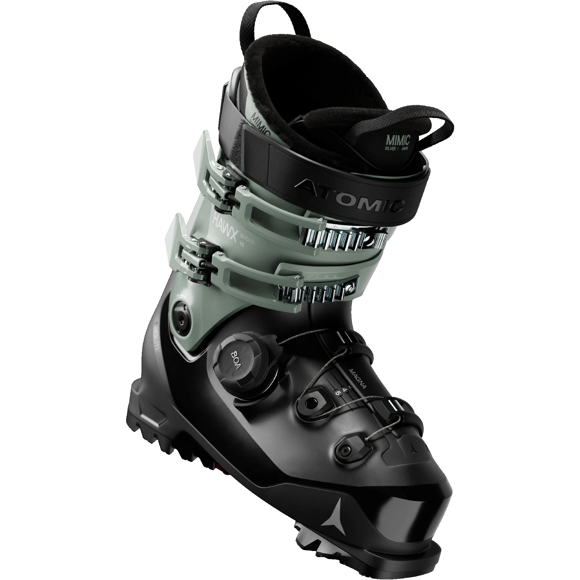 Foto 2 van Atomic Hawx Magna 95 BOA R W GripWalk Alpine skischoenen dames zwart