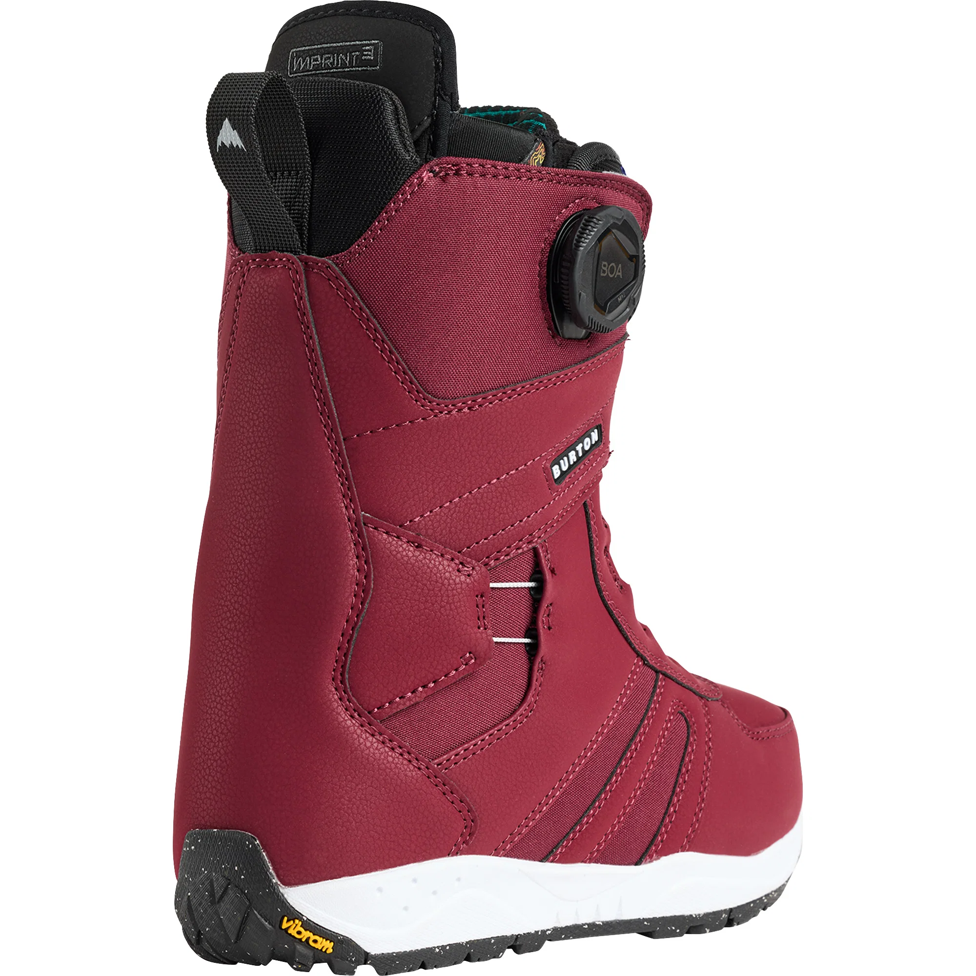 Foto 2 van Burton Felix BOA Snowboardboots Dames Mulberry 2025/2026