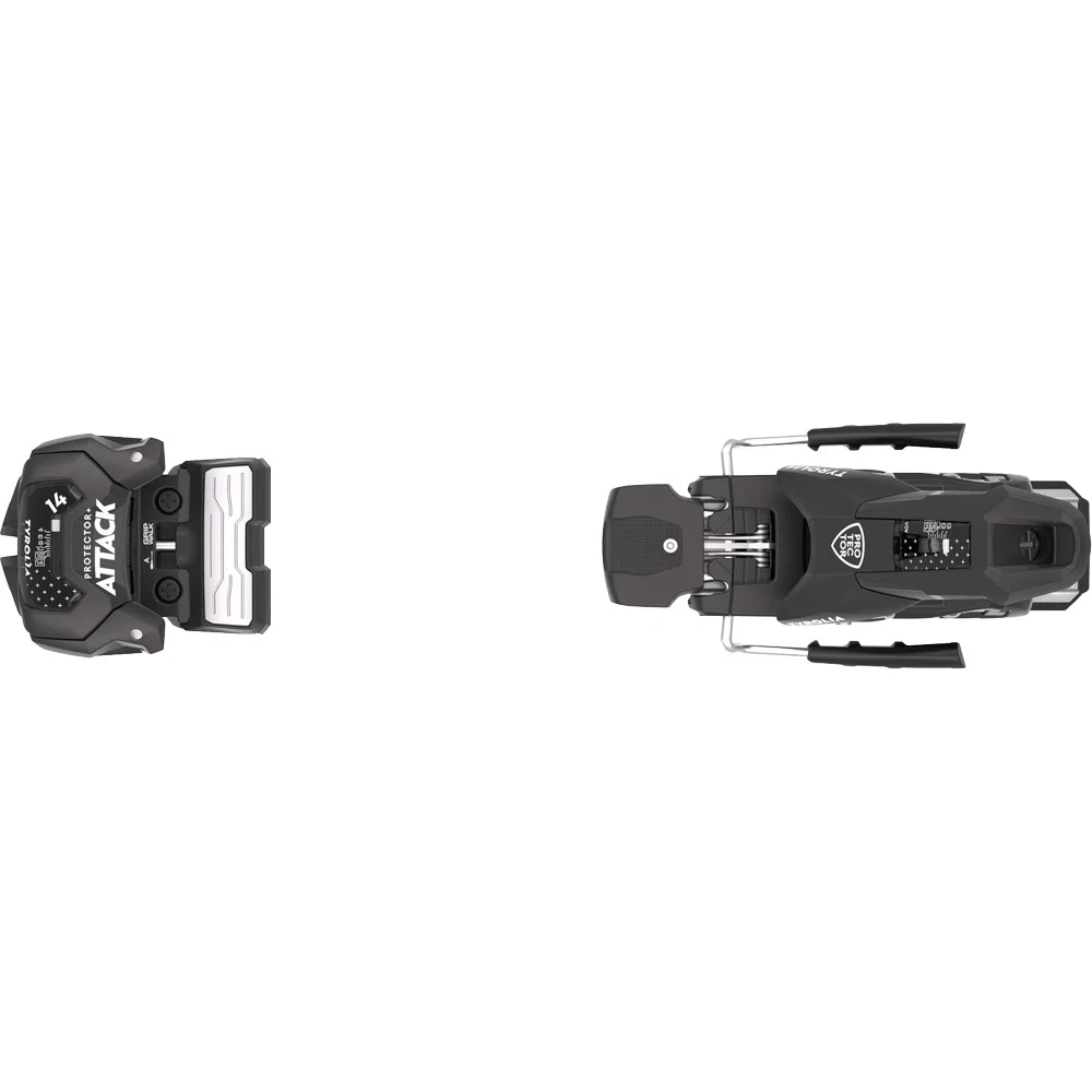 Foto 4 van Tyrolia PROTECTOR+ Attack 14 GripWalk Freeski Binding 120mm Stopper Mat Zwart