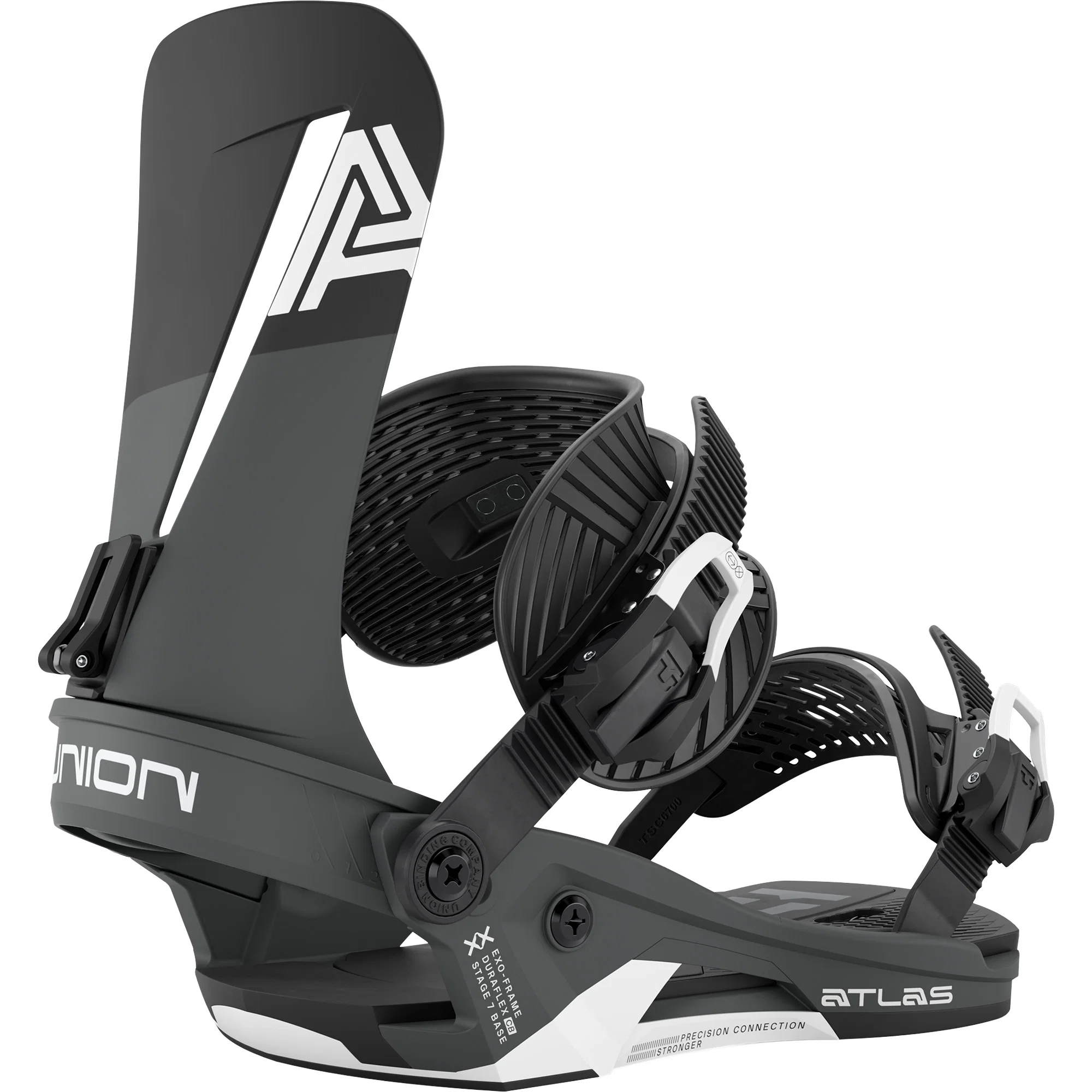 Foto 2 van Union Atlas 26/27 snowboardbinding voor heren, zwart
