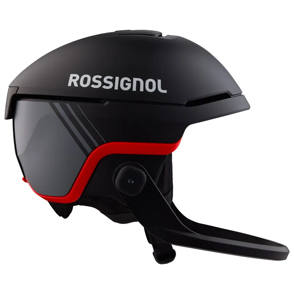 Foto 2 van Rossignol Hero Slalom skihelm met kinbescherming zwart