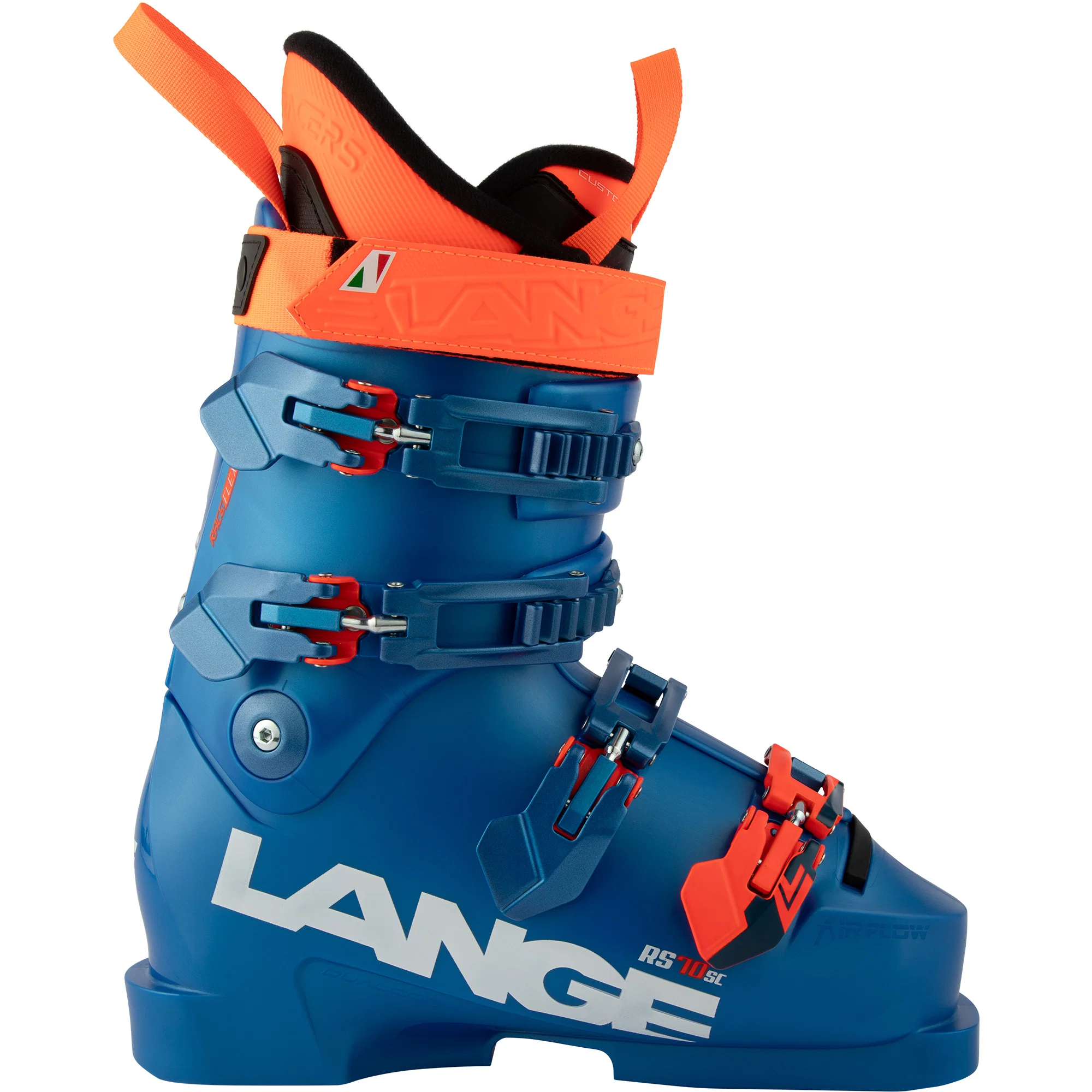 Lange RS 70 SC Alpine skischoenen voor kinderen Vibrant Blue
