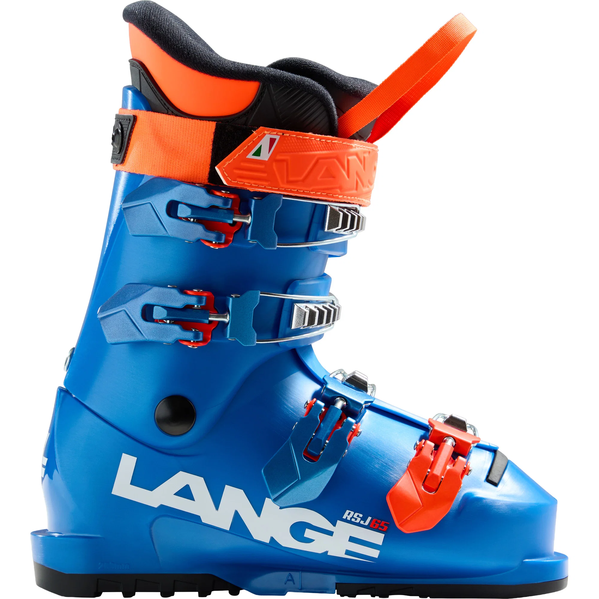 Lange RSJ 65 Alpine skischoenen voor kinderen vibrant blue