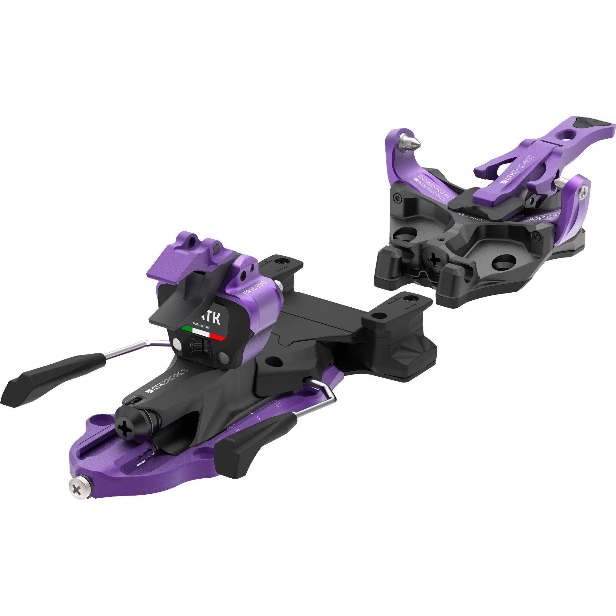 Foto 2 van ATK Freeraider 15 EVO Toerski binding Indigo 120mm Stopper