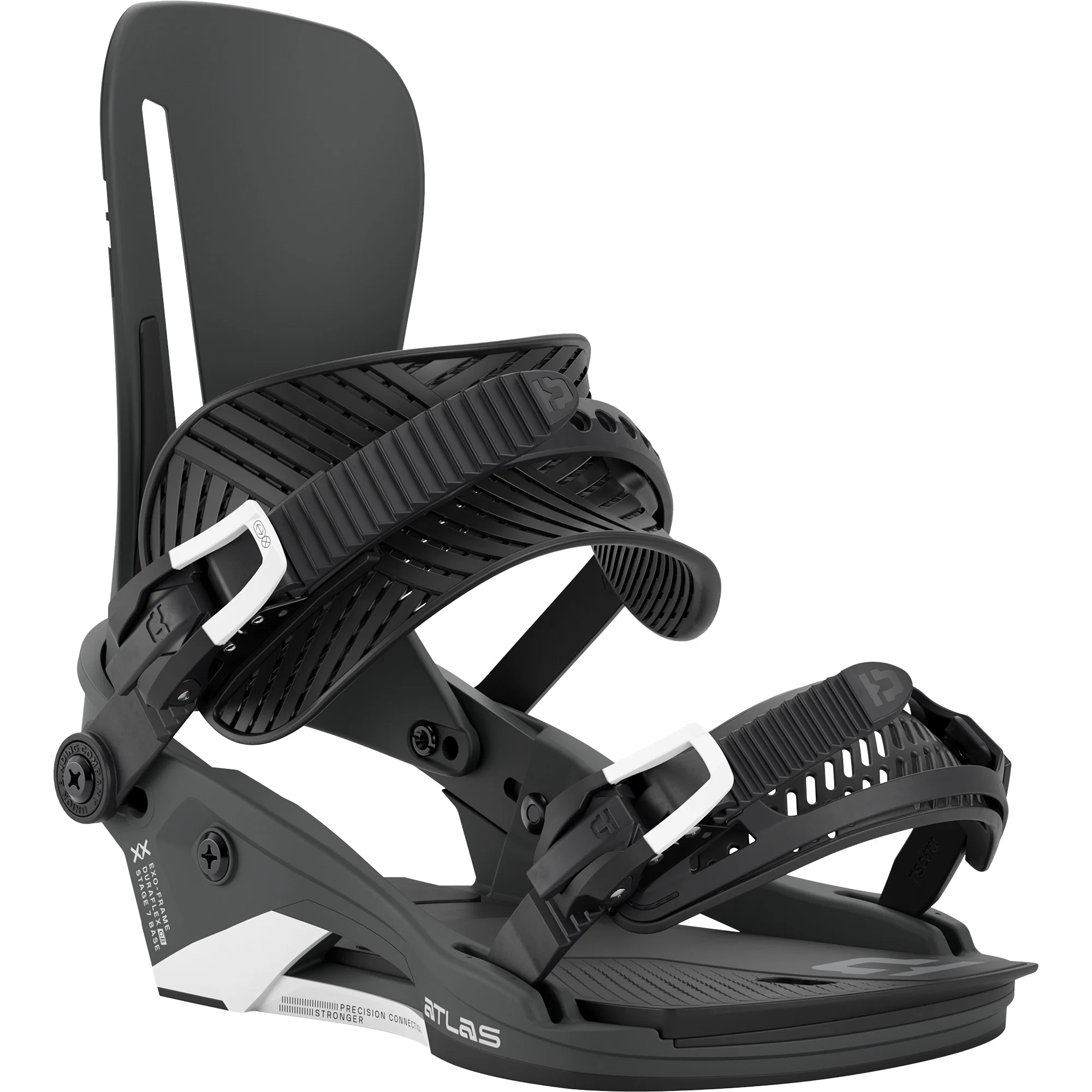 Union Atlas 26/27 snowboardbinding voor heren, zwart