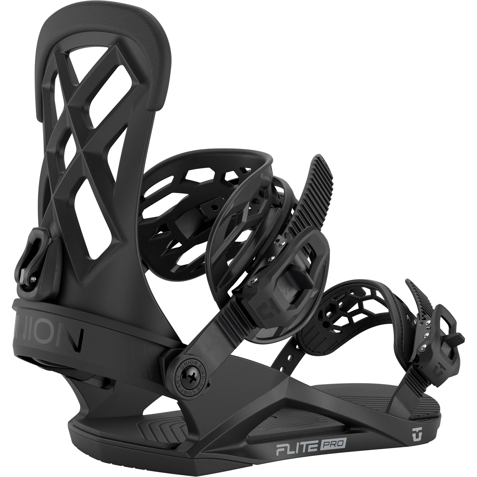 Foto 2 van Union Flite Pro snowboardbindingen voor heren, zwart