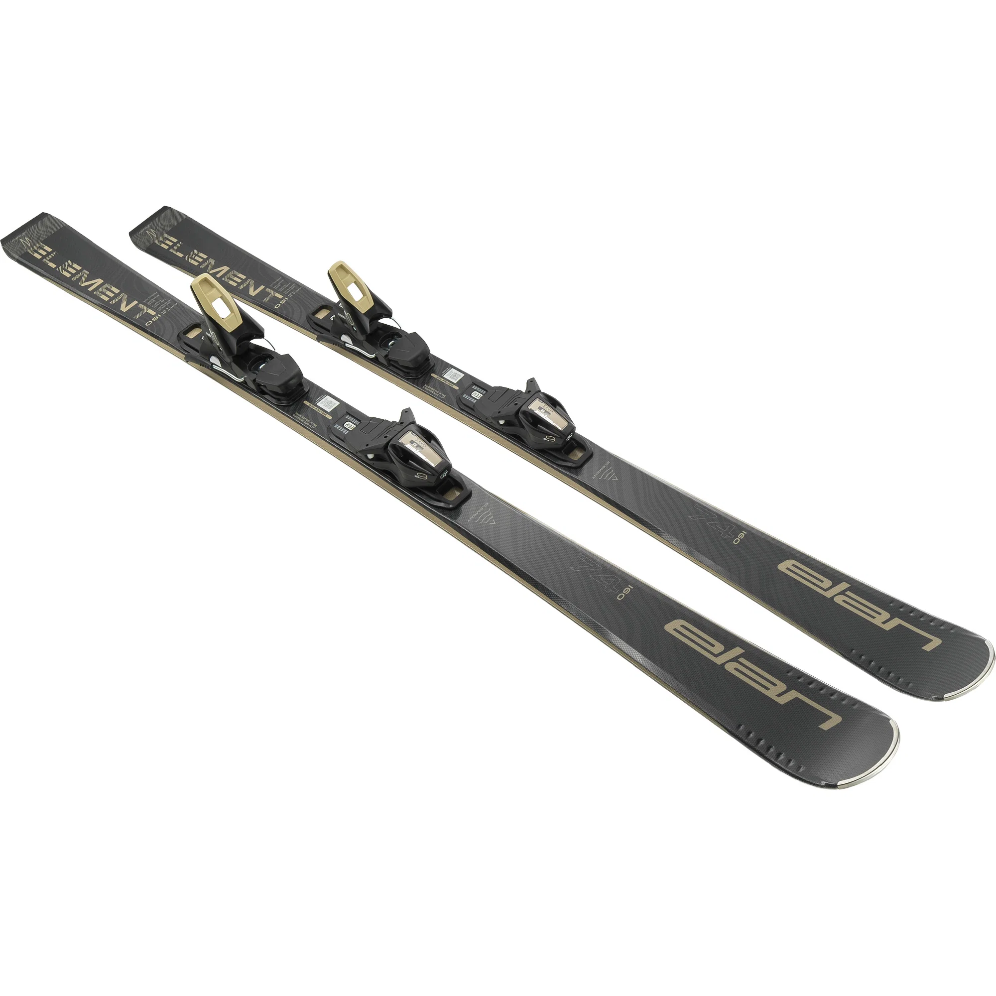 Foto 2 van Elan Element 74 W Black Dames Ski's met EL 9.0 GripWalk SHIFT Binding