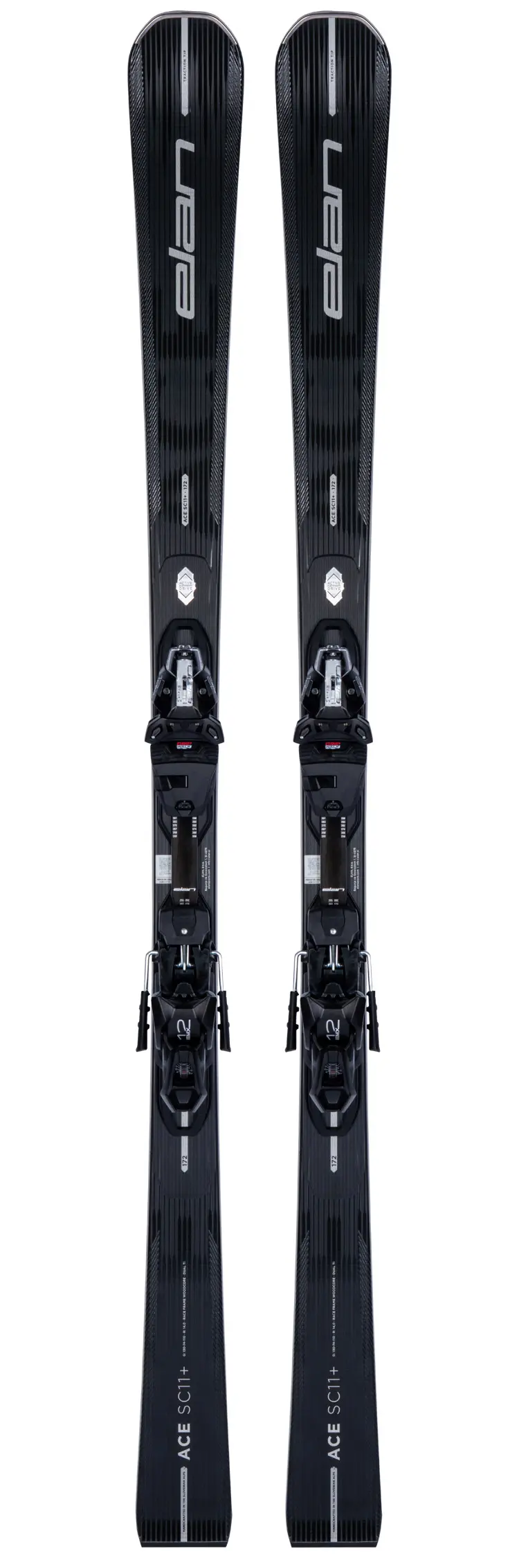 Elan Ace Sc11+ FusionX piste ski's met bindingen, voor gevorderden tot experts