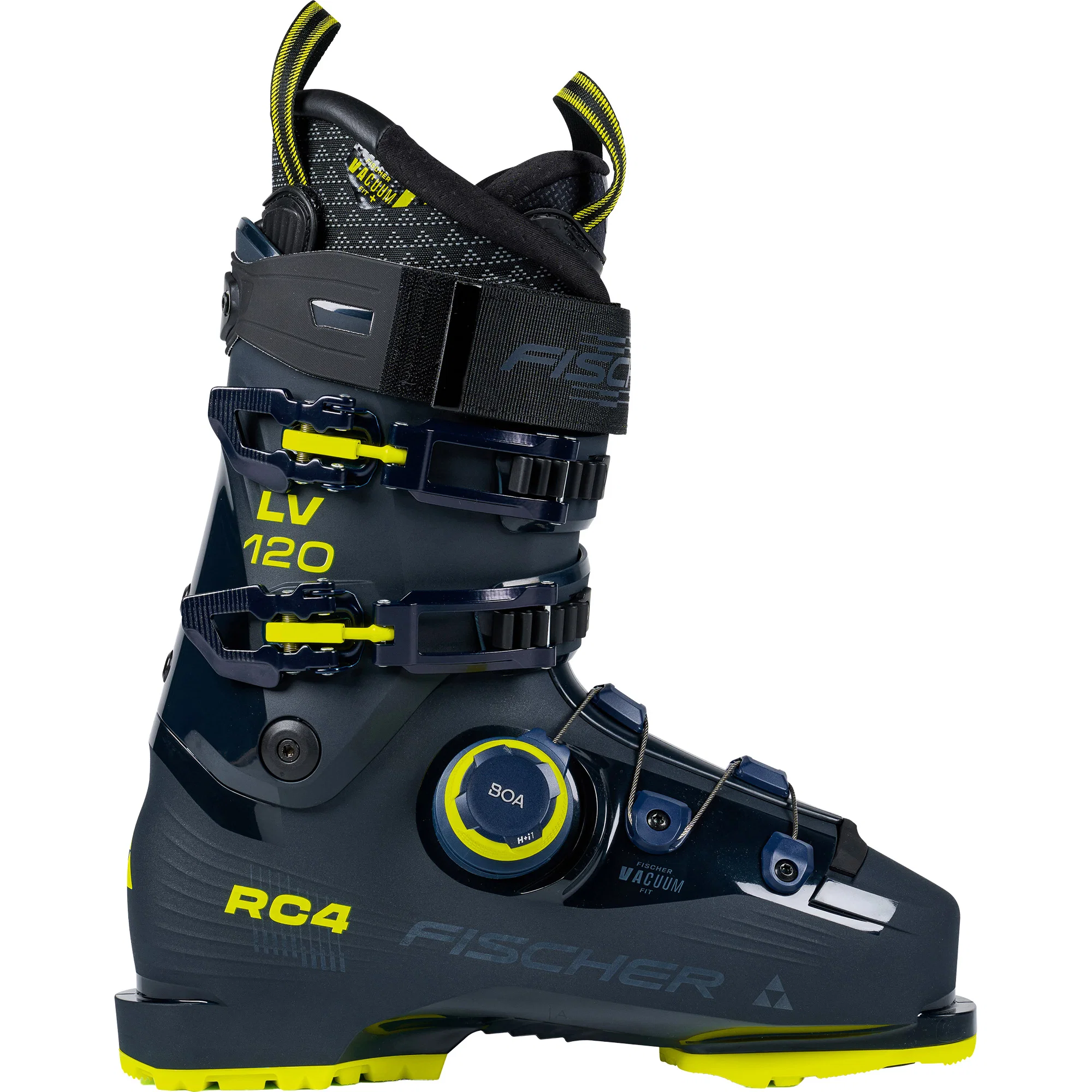 Fischer RC4 120 LV BOA VAC GripWalk Alpin Skischuh voor heren, donkerblauw