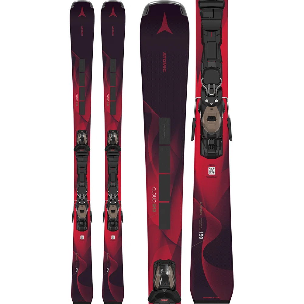Atomic Cloud Q12 Revoshock C ski voor dames, inclusief M 10 GripWalk binding