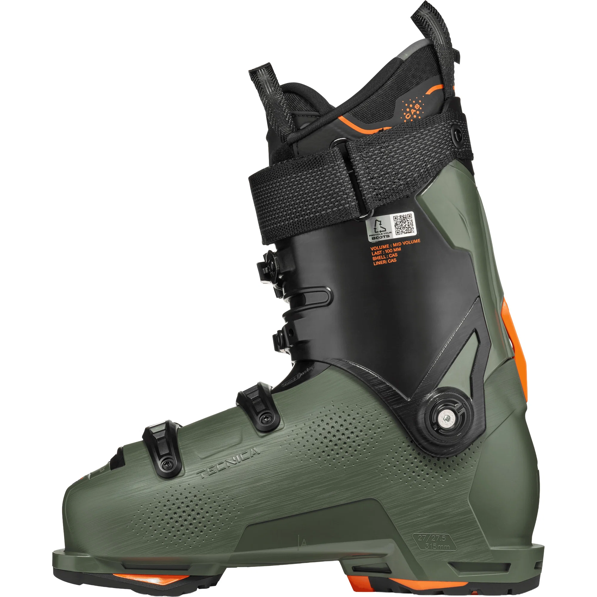 Foto 3 van Tecnica Mach BOA MV 120 GripWalk Alpin Skischoenen Heren Progressive Green
