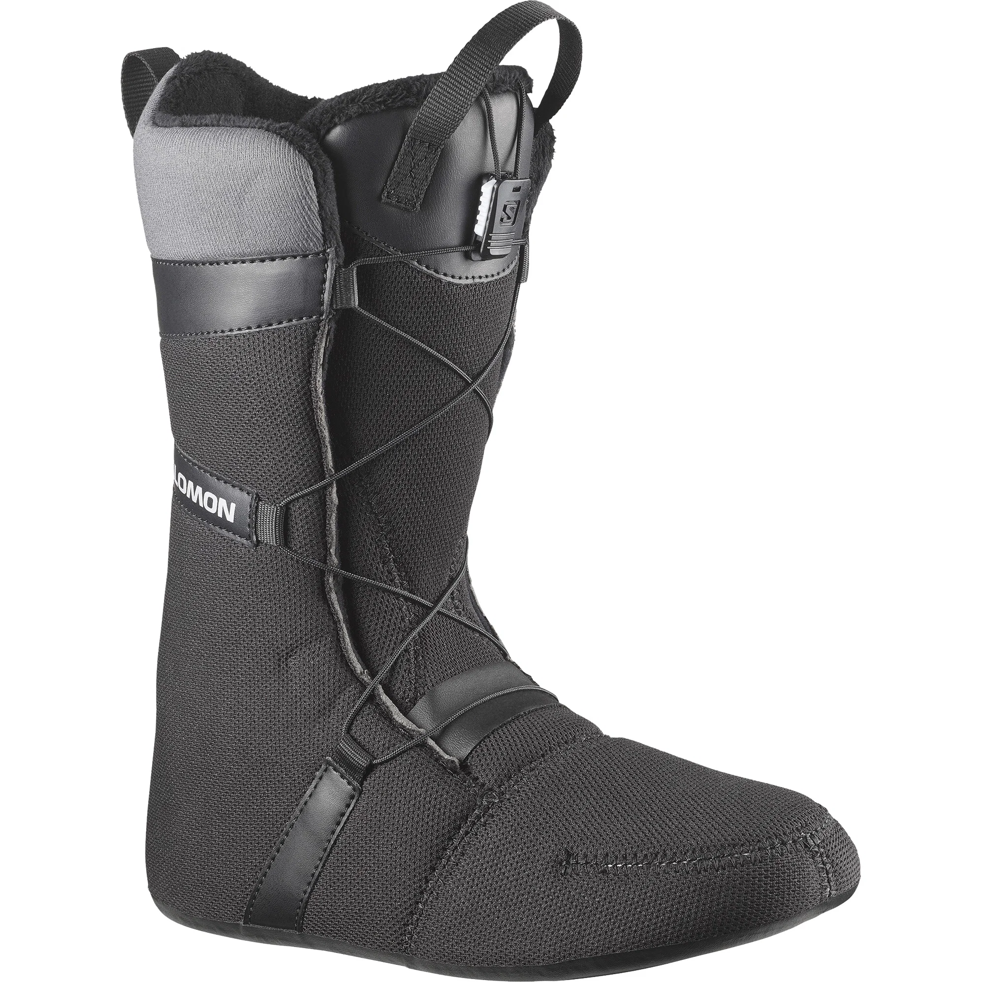 Foto 3 van Salomon Ivy Boa SJ 24/25 Snowboardschoenen Dames Zwart